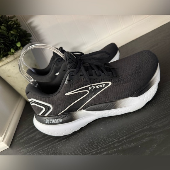 Brooks Womens Size 8 B Glycerin 21 1204081B090 Black Running Shoes Sneakers - Picture 12 of 15
